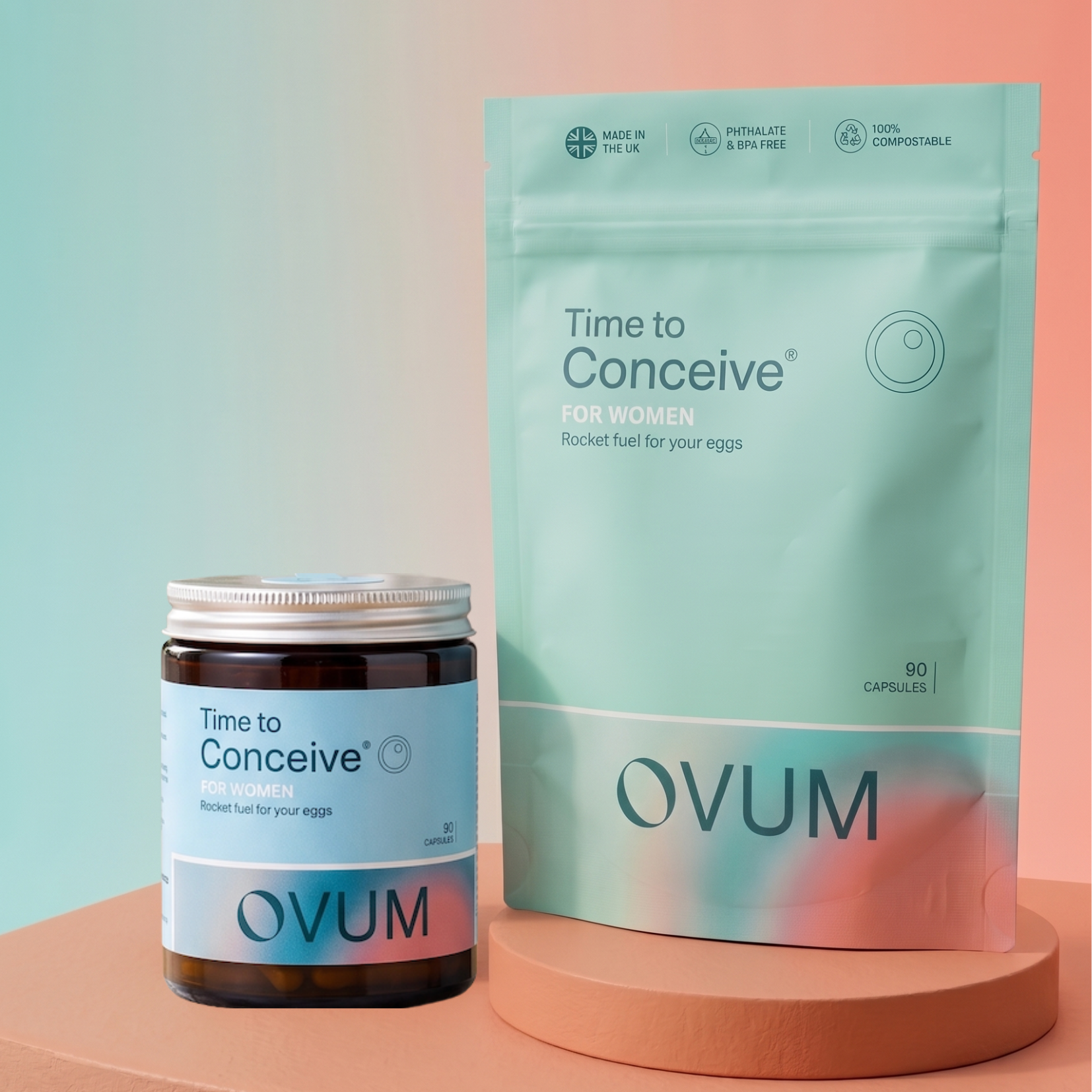 OVUM Time to Conceive pouch concept